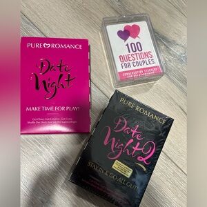 Pure Romance Date Night Card Set/ Couple Question Cards